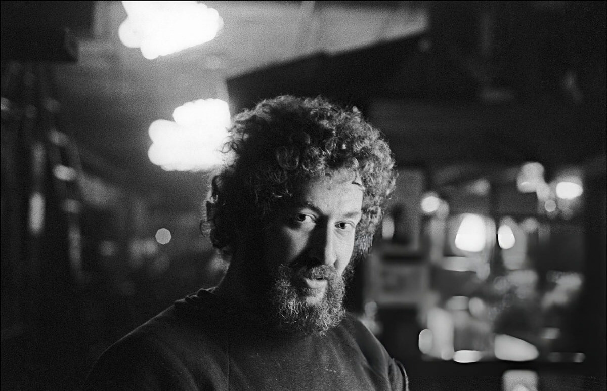 Hilly Kristal At His Bar, Hilly'S On The Bowery, New York, 1974.