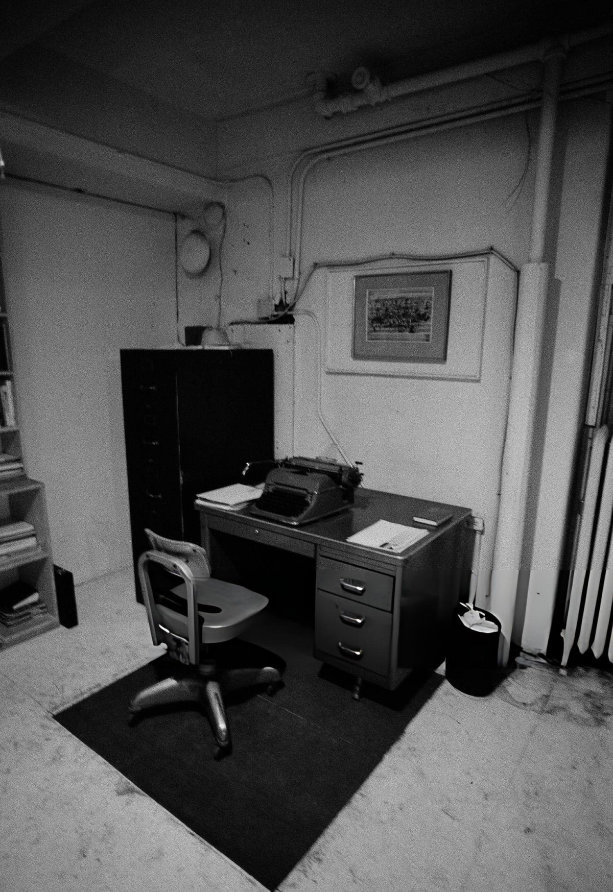 The Home Of William S. Burroughs, &Amp;Quot;The Bunker,&Amp;Quot; At 222 Bowery, New York.