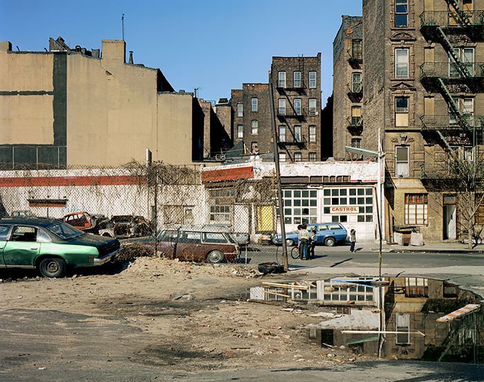 East 4Th Street And The Bowery, Lower East Side, 1980.