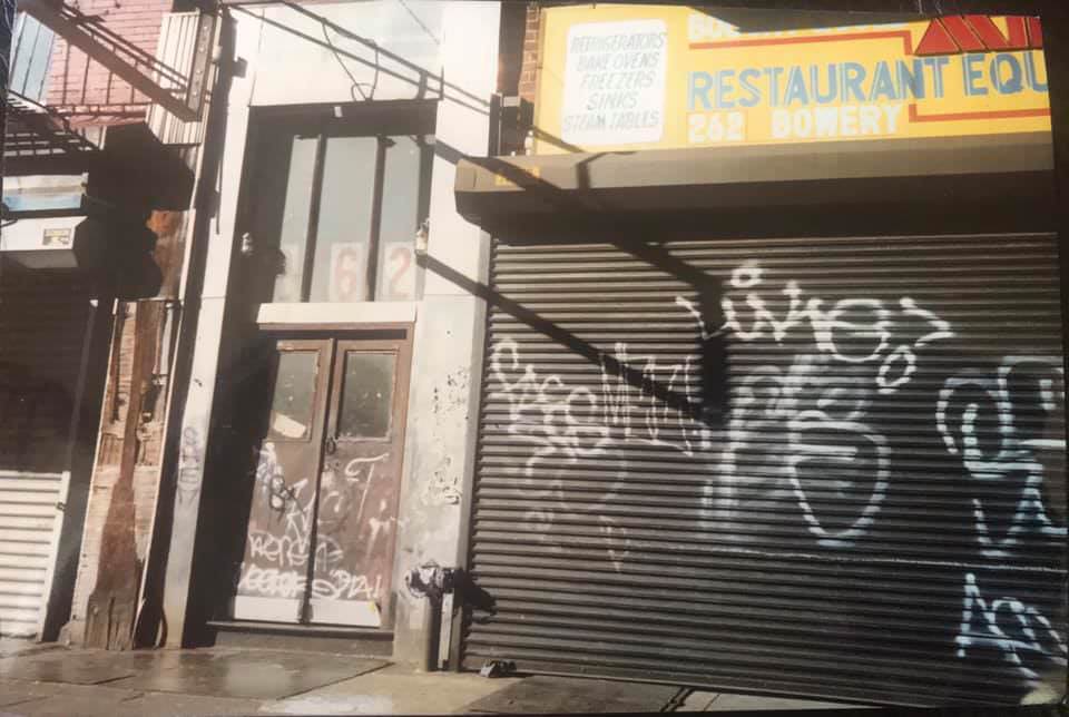 262 Bowery, 1989