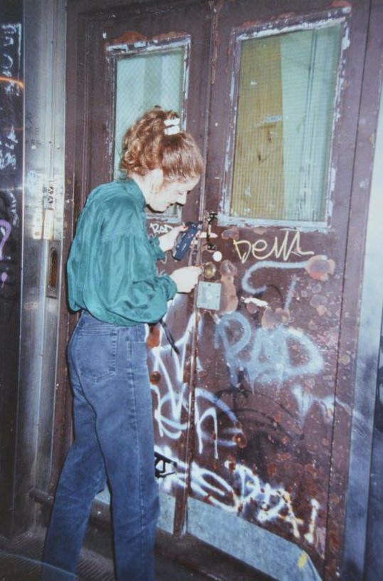 262 Bowery, 1990.