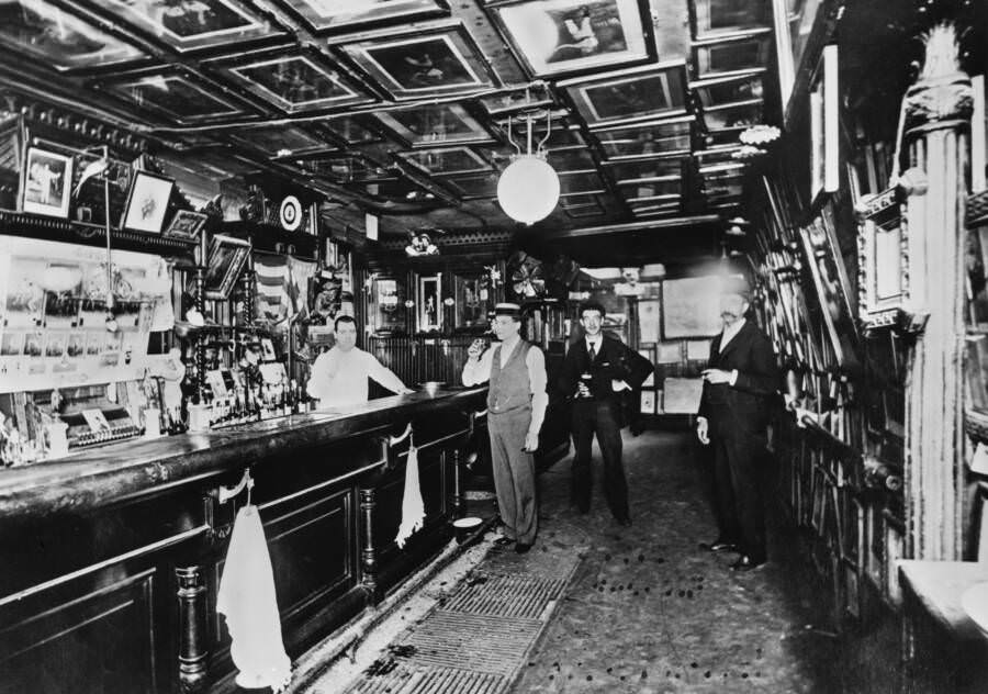 Steve Brodie'S Bar And Tavern On Bowery Between Hester And Grand Streets, Circa 1887.