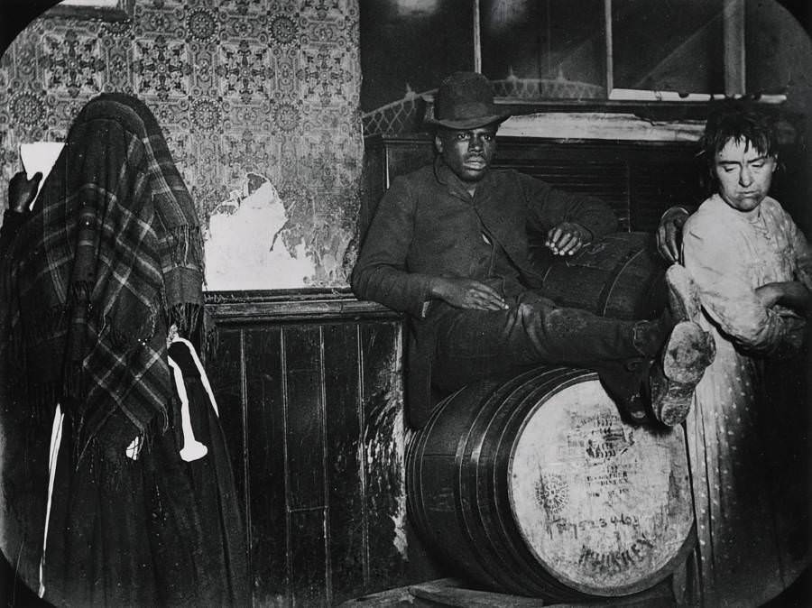 A Dive Bar On Broome Street, 1888.