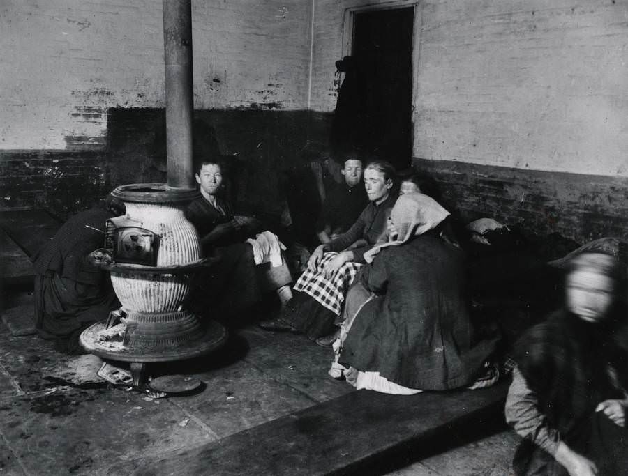 Women At The Elizabeth Street Police Station, Circa 1893.