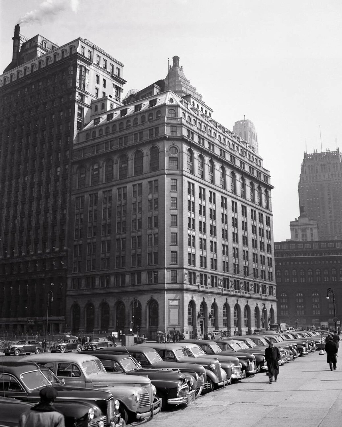 No. 1 Broadway, The International Mercantile Marine Company Building At Bowling Green, Manhattan, 1950.