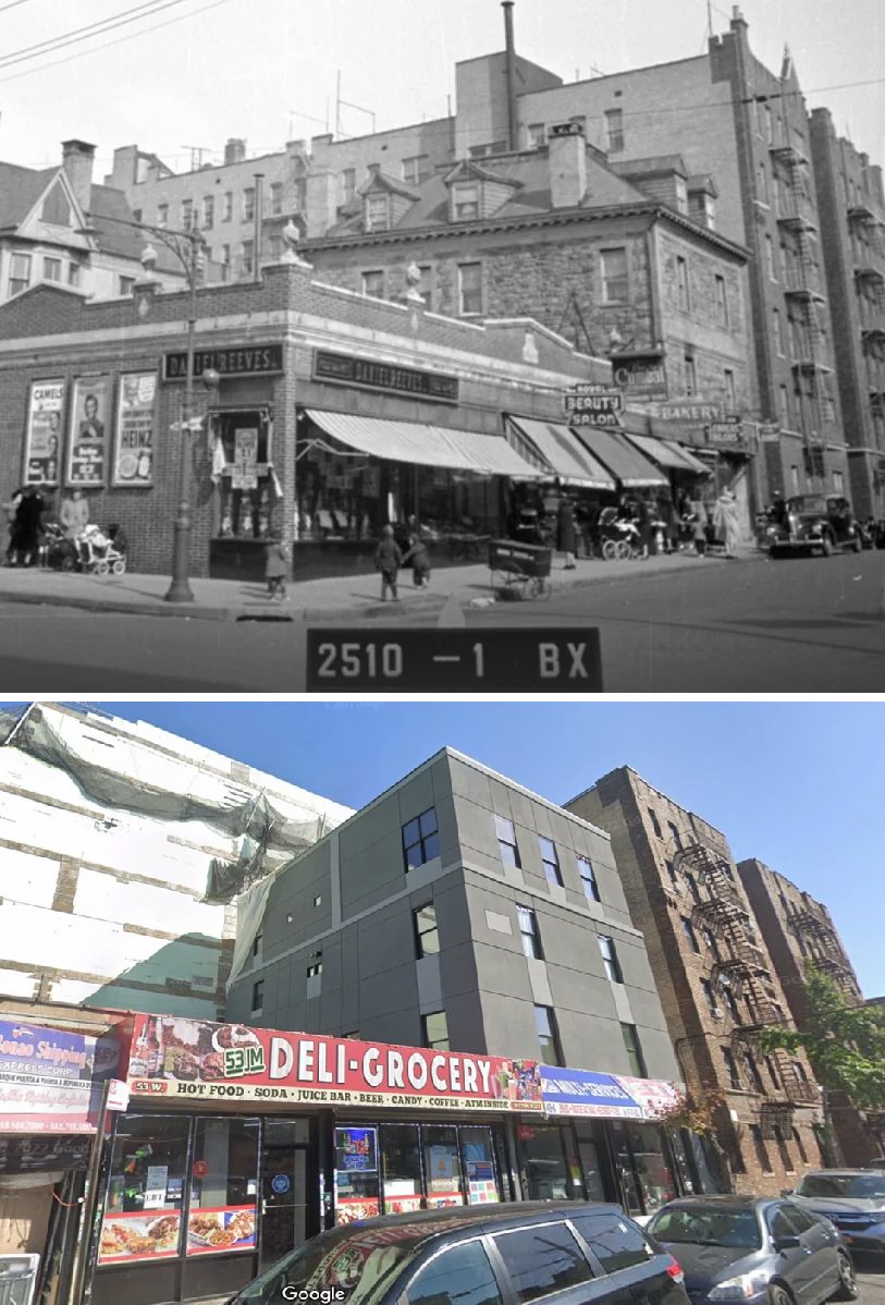 Stone Parsonage In Highbridge The Bronx, 1940S Vs 2025