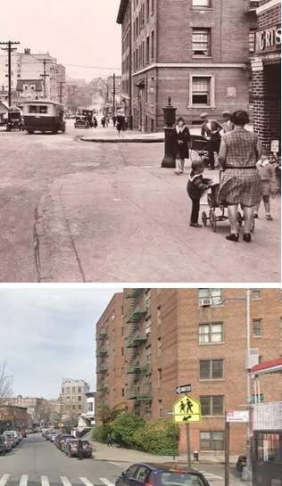 194Th St. &Amp;Amp; Briggs Ave The Bronx. 1929 Vs 2025