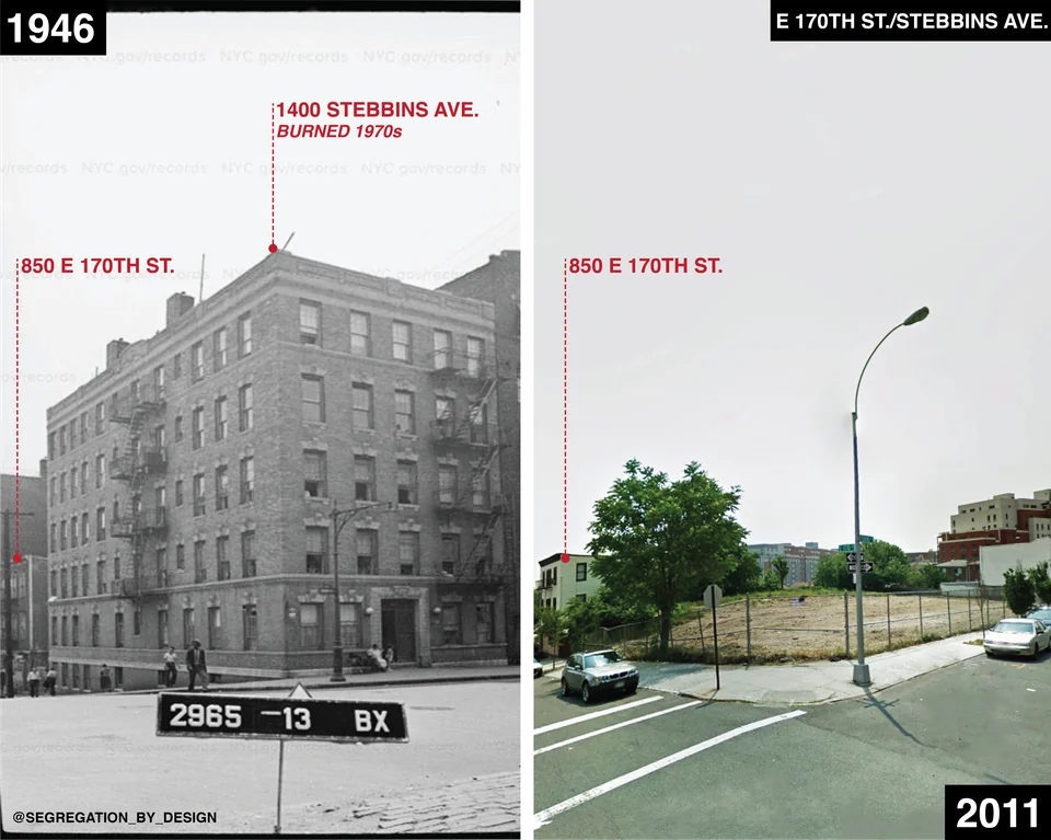 Crotona Park East (The Bronx): 1946 Vs. 2011