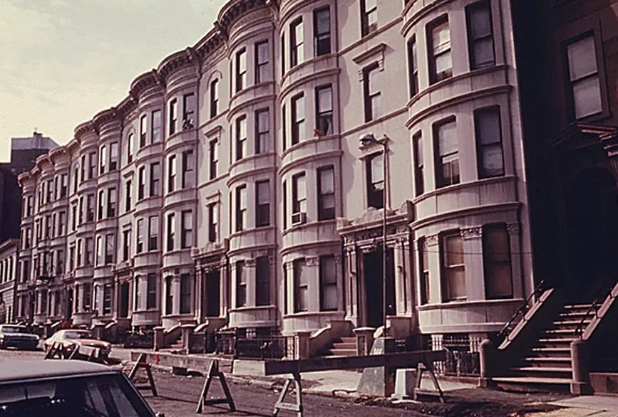 Row Houses In Brooklyn.