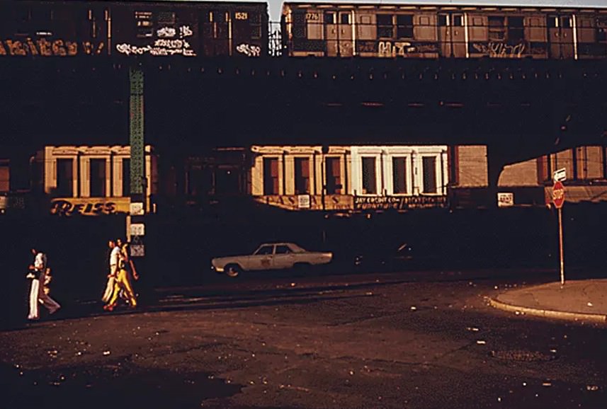 Walking Along Bushwick Ave.