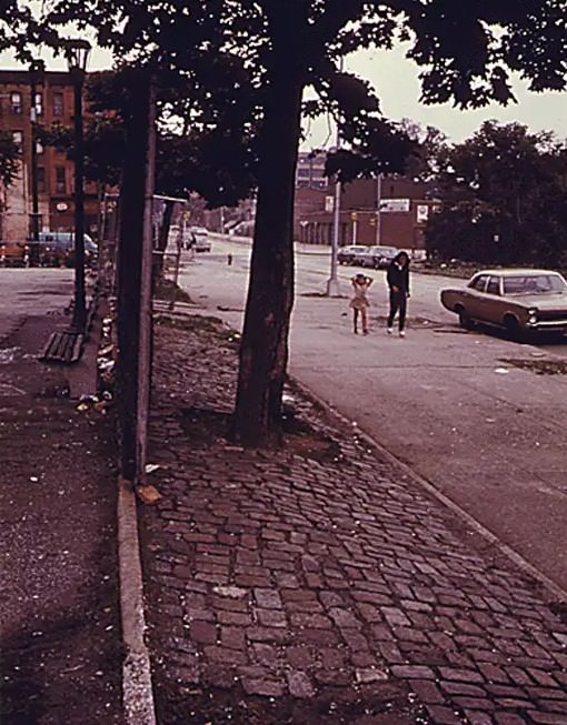 Near Lynch Park, Brooklyn.