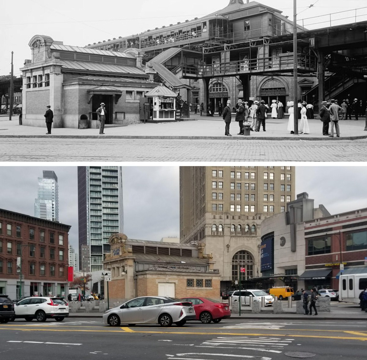 Corner Of Atlantic And Flatbush Avenues, Brooklyn, 1910–2020.