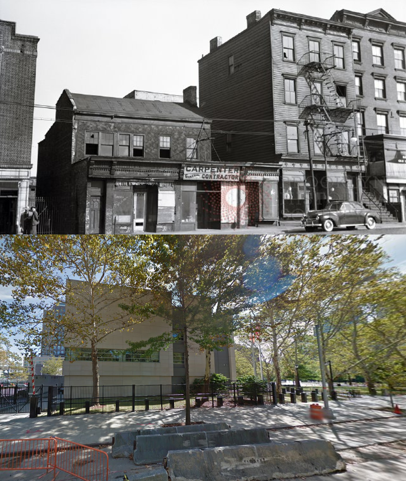Washington Street, Downtown Brooklyn, 1939–2014.