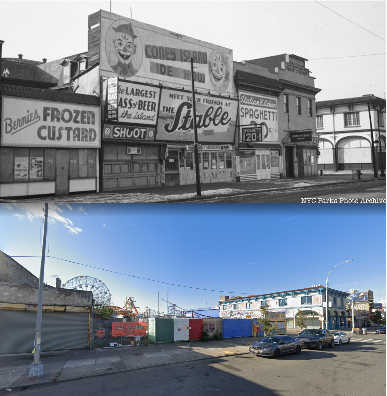 Corner Of Surf Avenue And West 12Th Street, Coney Island, 1940–2020.