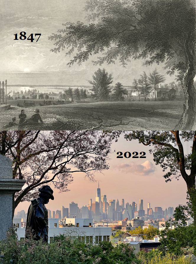 View From Battle Hill, Brooklyn, 1847–2022.