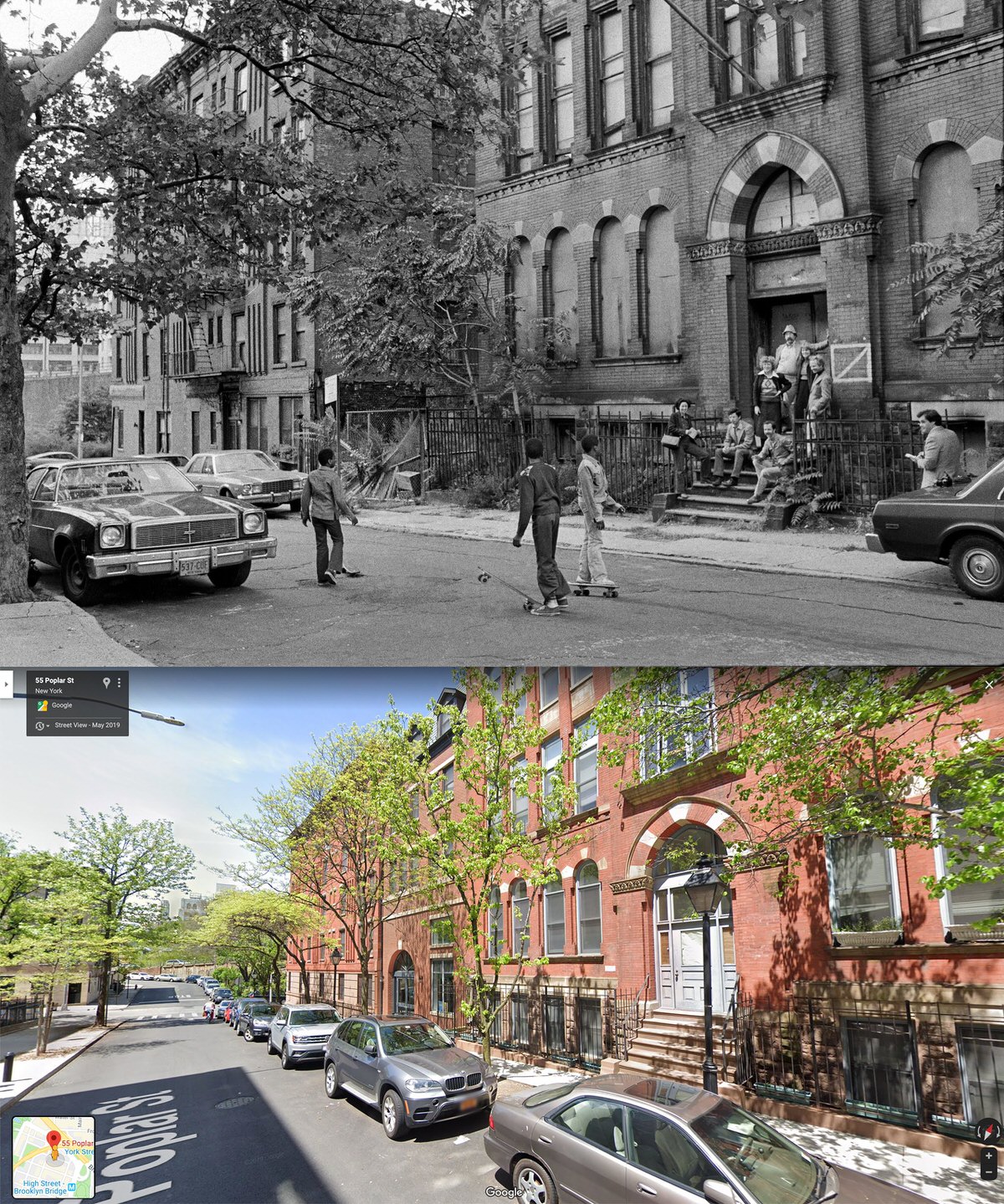 55 Poplar Street, Brooklyn, 1979–2019.