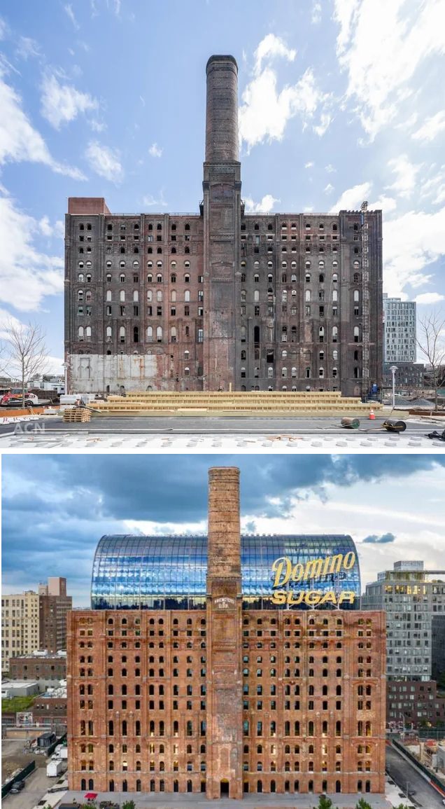 Domino Sugar Factory, Brooklyn.