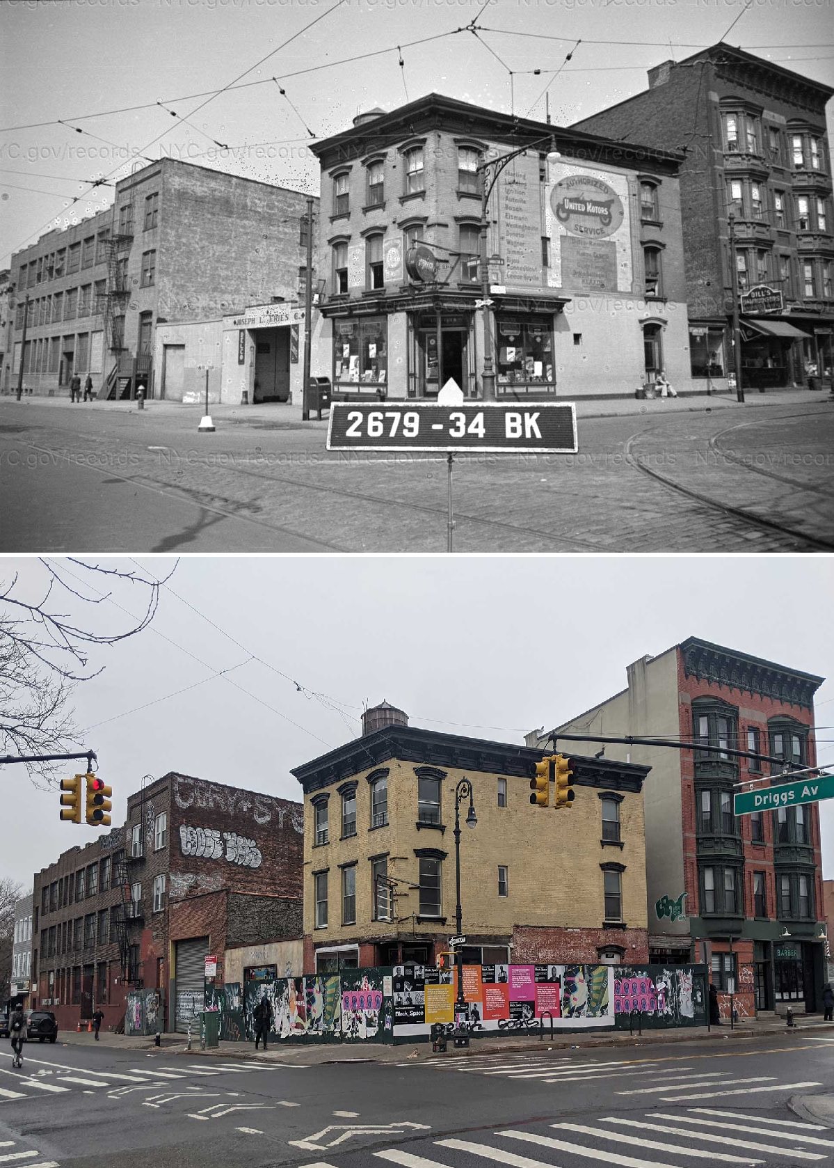 Manhattan Avenue And Driggs Avenue, 1940S–2021.