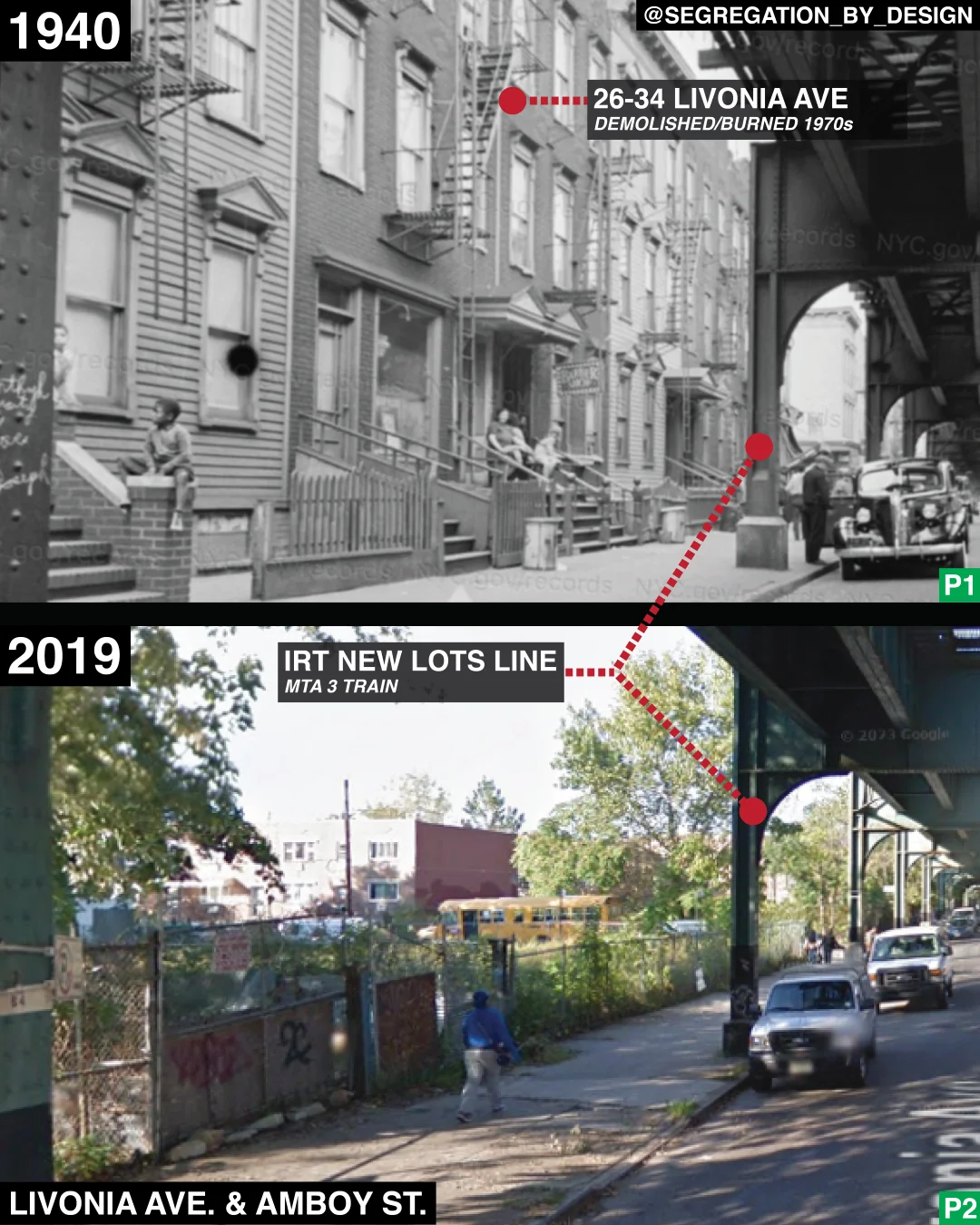 Livonia Avenue In Brownsville, Brooklyn, 1940–2019.