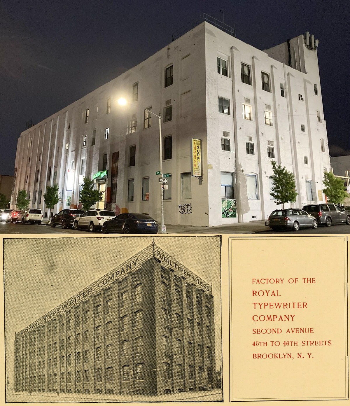 Royal Typewriter Factory, Brooklyn, 1904–2020S.