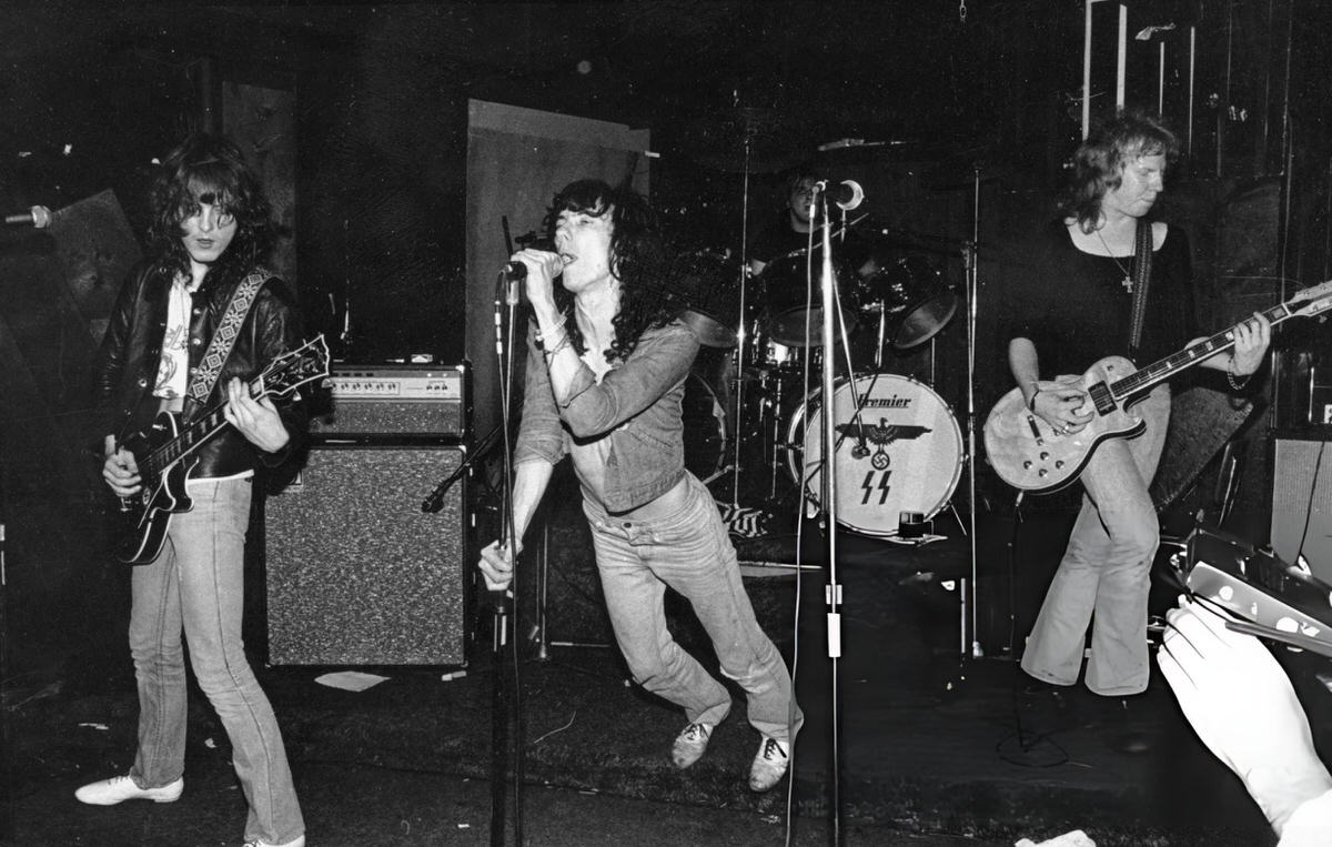 The Dead Boys Performing At Cbgb, New York.