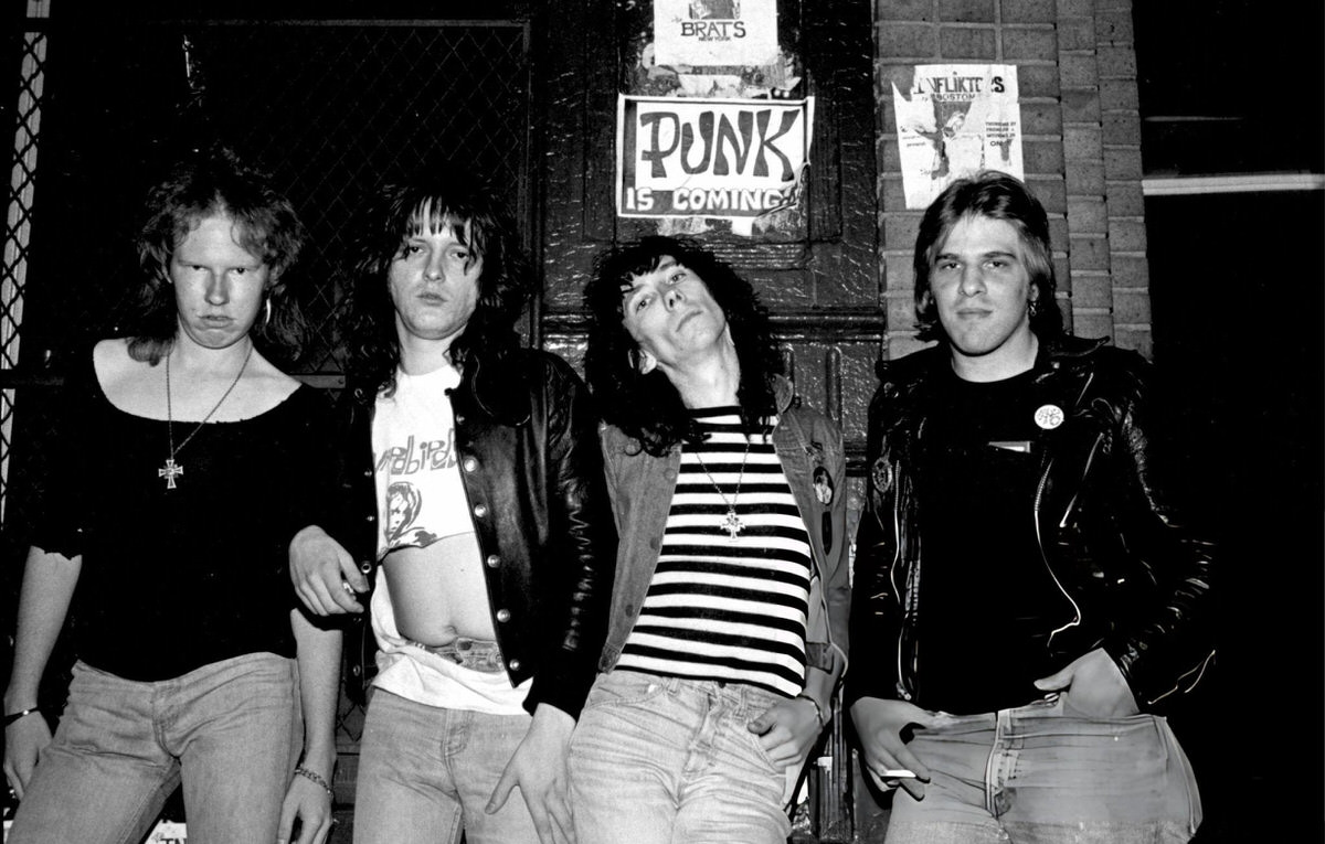 The Dead Boys At Cbgb, New York.