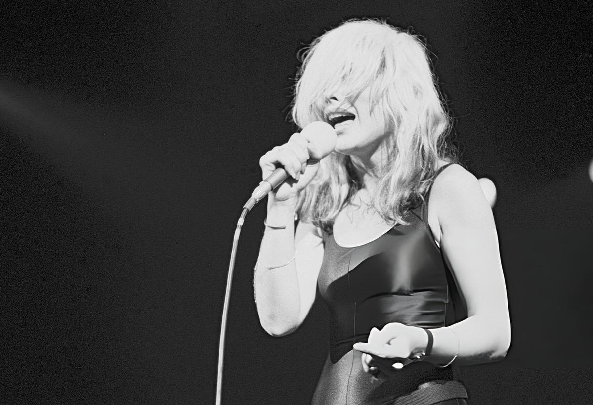 Deborah Harry And Blondie Performing At Cbgb, New York, 1974.