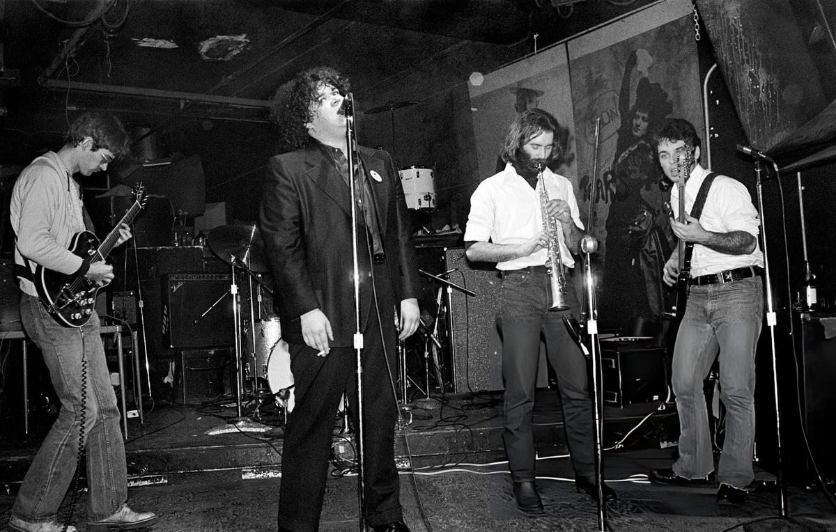 Richard Hell And The Voidoids Performing At Cbgb, New York, 1970S.
