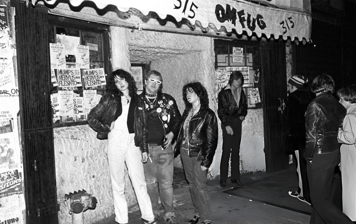 Poly Styrene Performing With X-Ray Spex At Cbgb, New York, 1978.