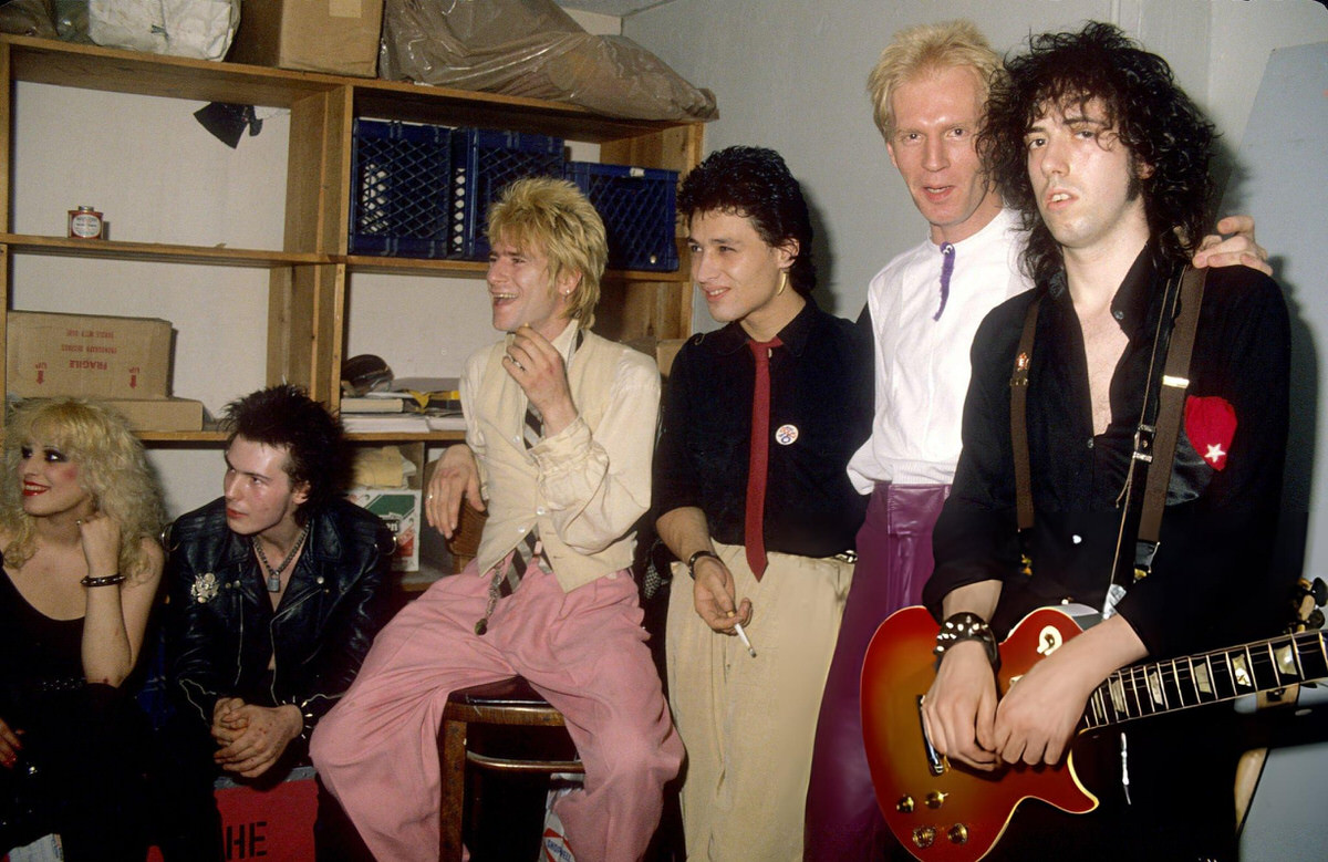 The Sic Fucks Performing At Cbgb, New York, 1978.