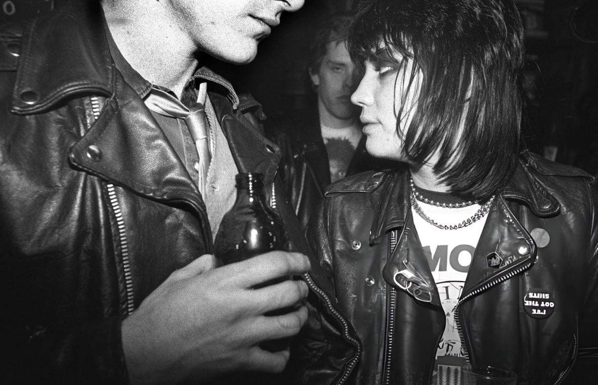 Debbie Wheeler And Others At Cbgb, New York, 1979.