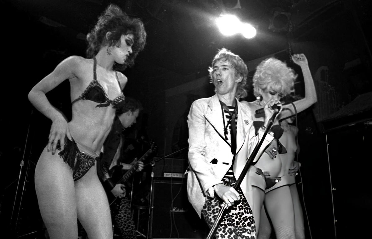 The Dead Boys At Cbgb, New York, 1970S.