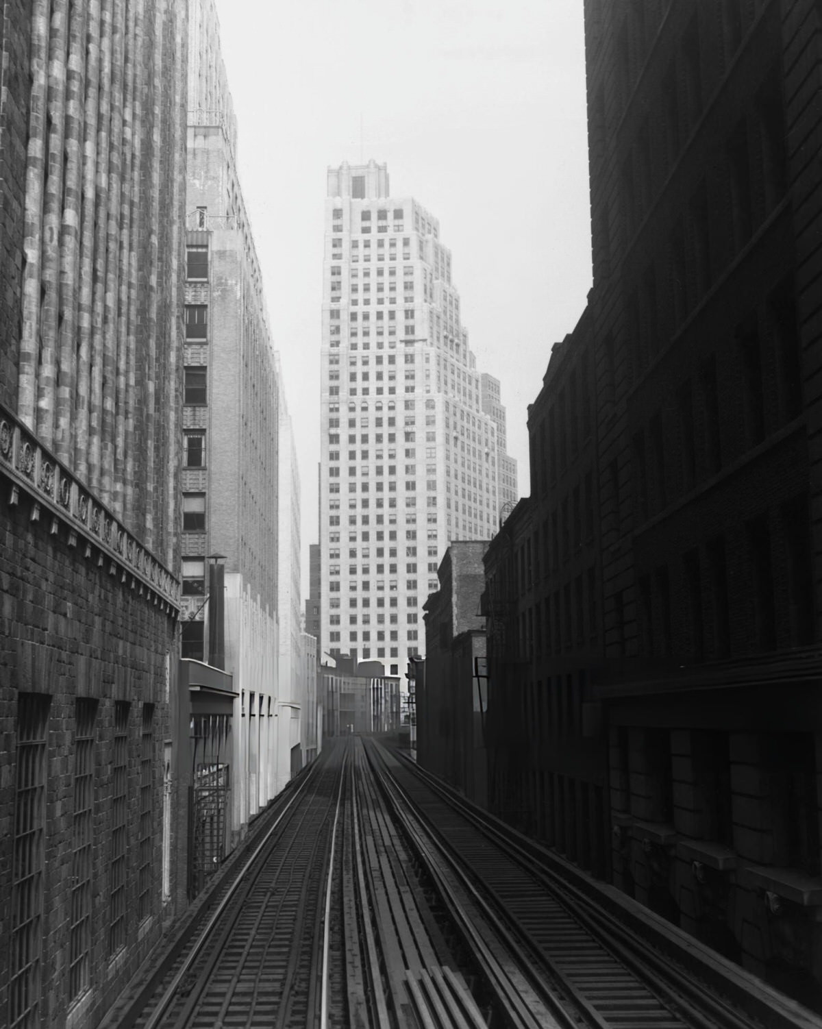 View Along The L Subway Line Between Chelsea And Canarsie, New York, 1940.
