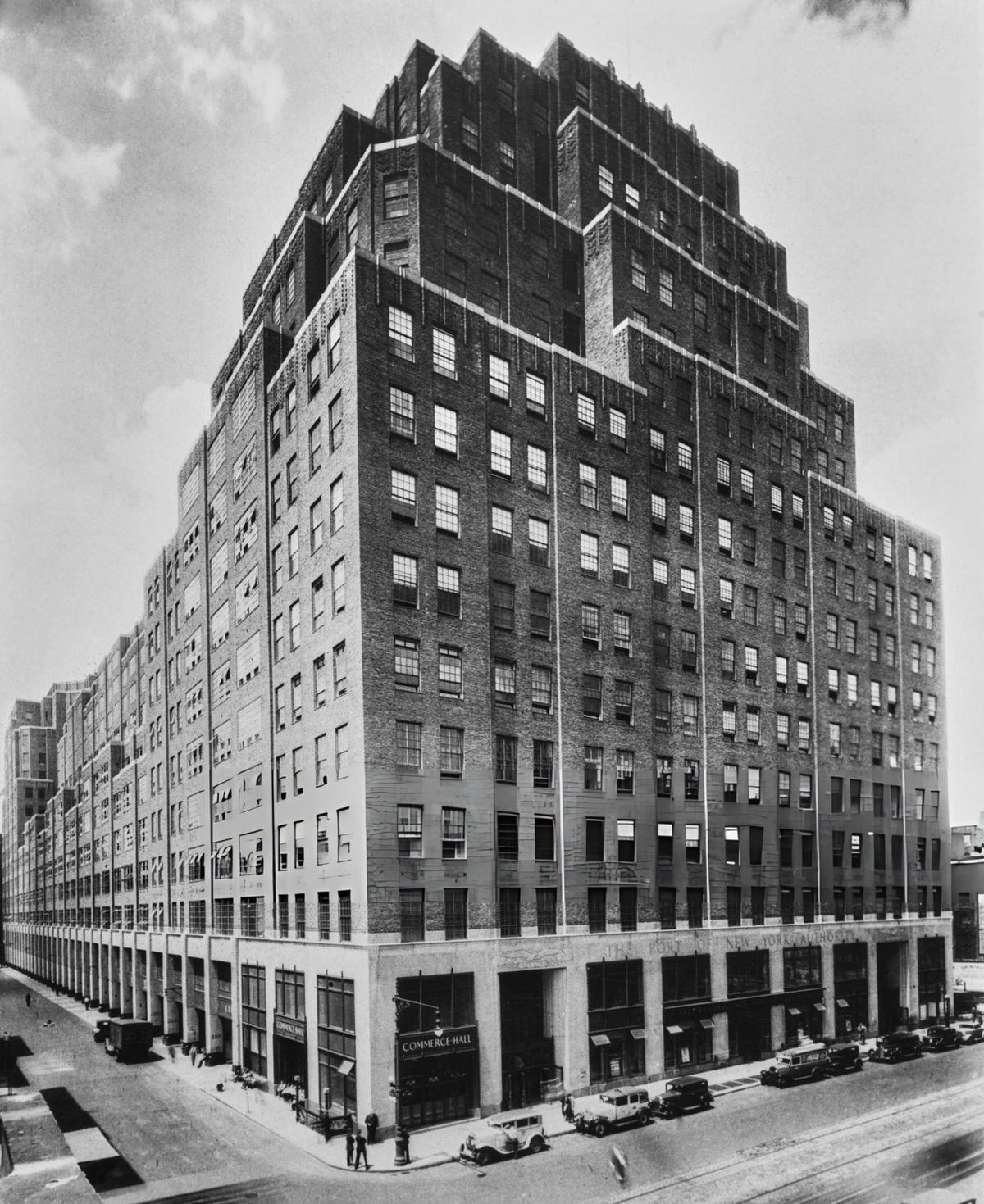 Port Authority Commerce Building At 111 Eighth Avenue, Chelsea, 1940.