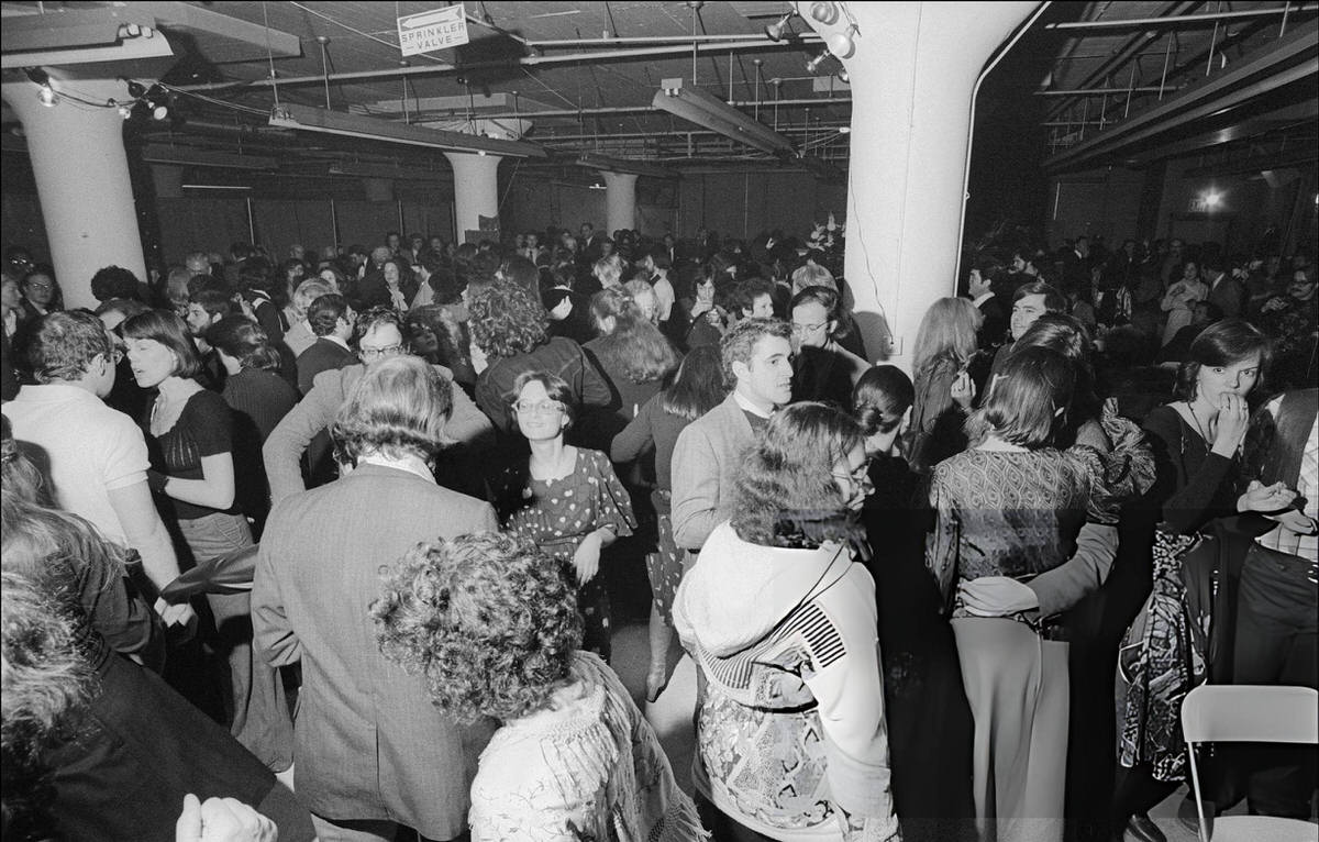 Gala Opening Of The Martha Jackson West Gallery In Chelsea, New York, 1975.