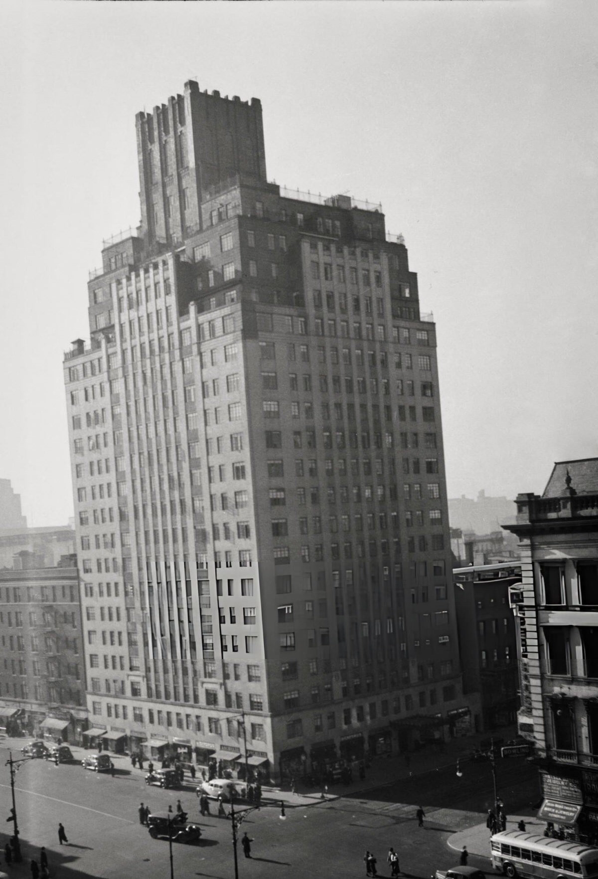 Chelsea Manor Apartments On West 18Th Street, New York, 1936.