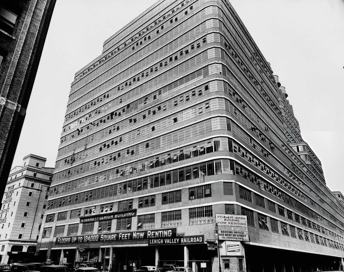 Starrett-Lehigh Building, New York, 1936.