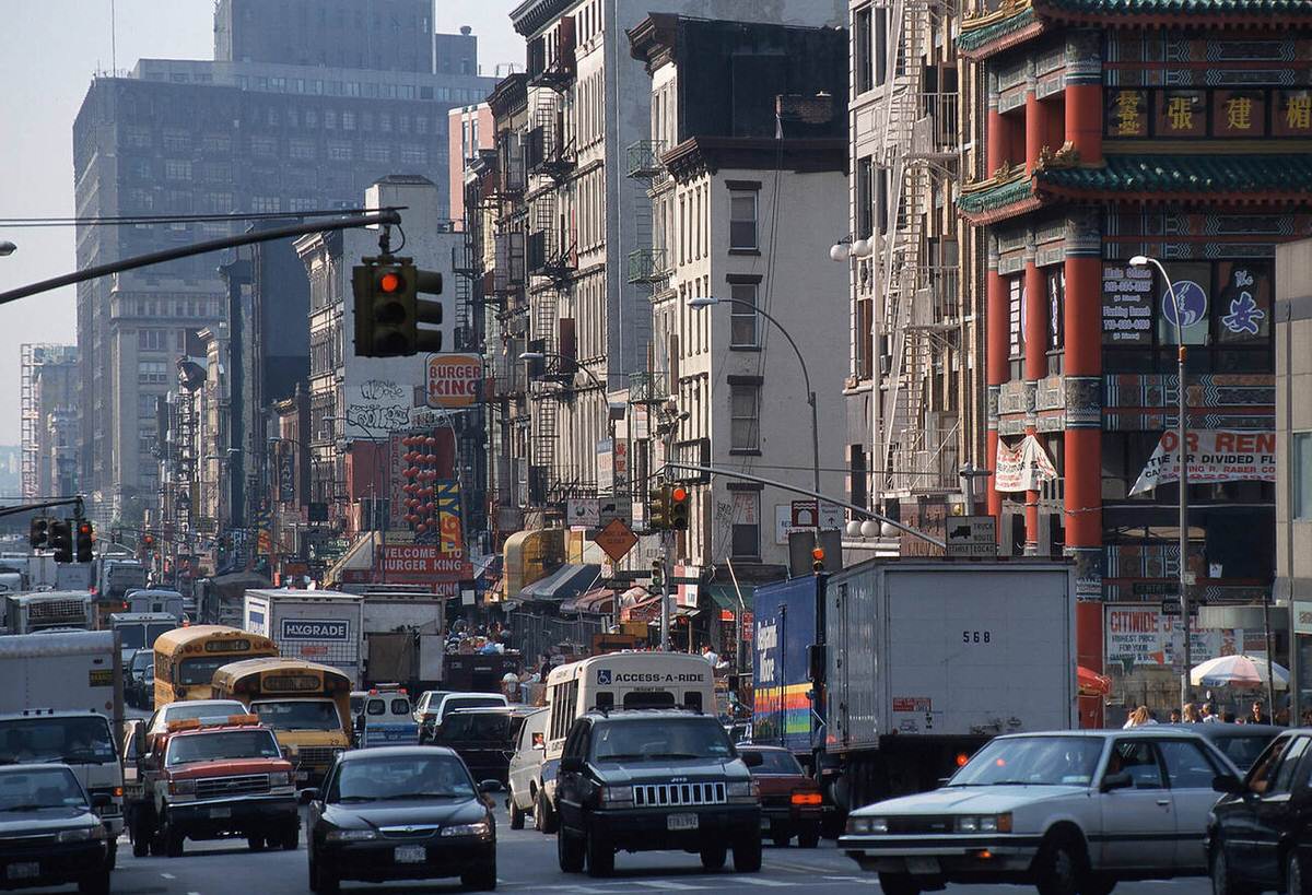Canal Street, Chinatown, 1999.
