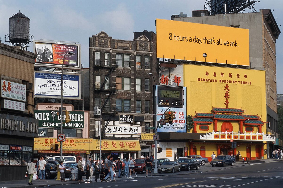 Buddhist Temple In Chinatown, 1999.