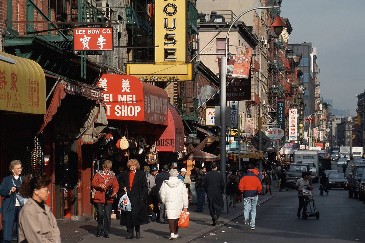 Shops On Division Street, Chinatown, 1999.