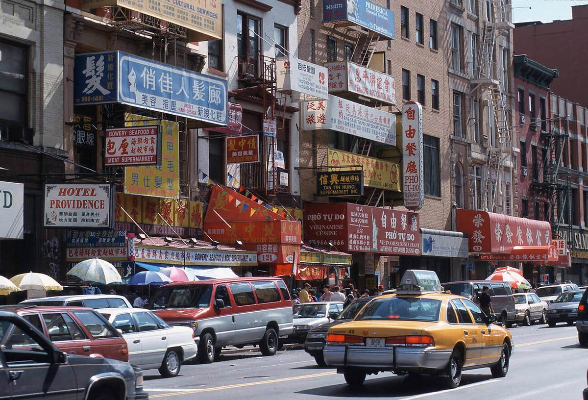 Canal Street, Chinatown, 1999.