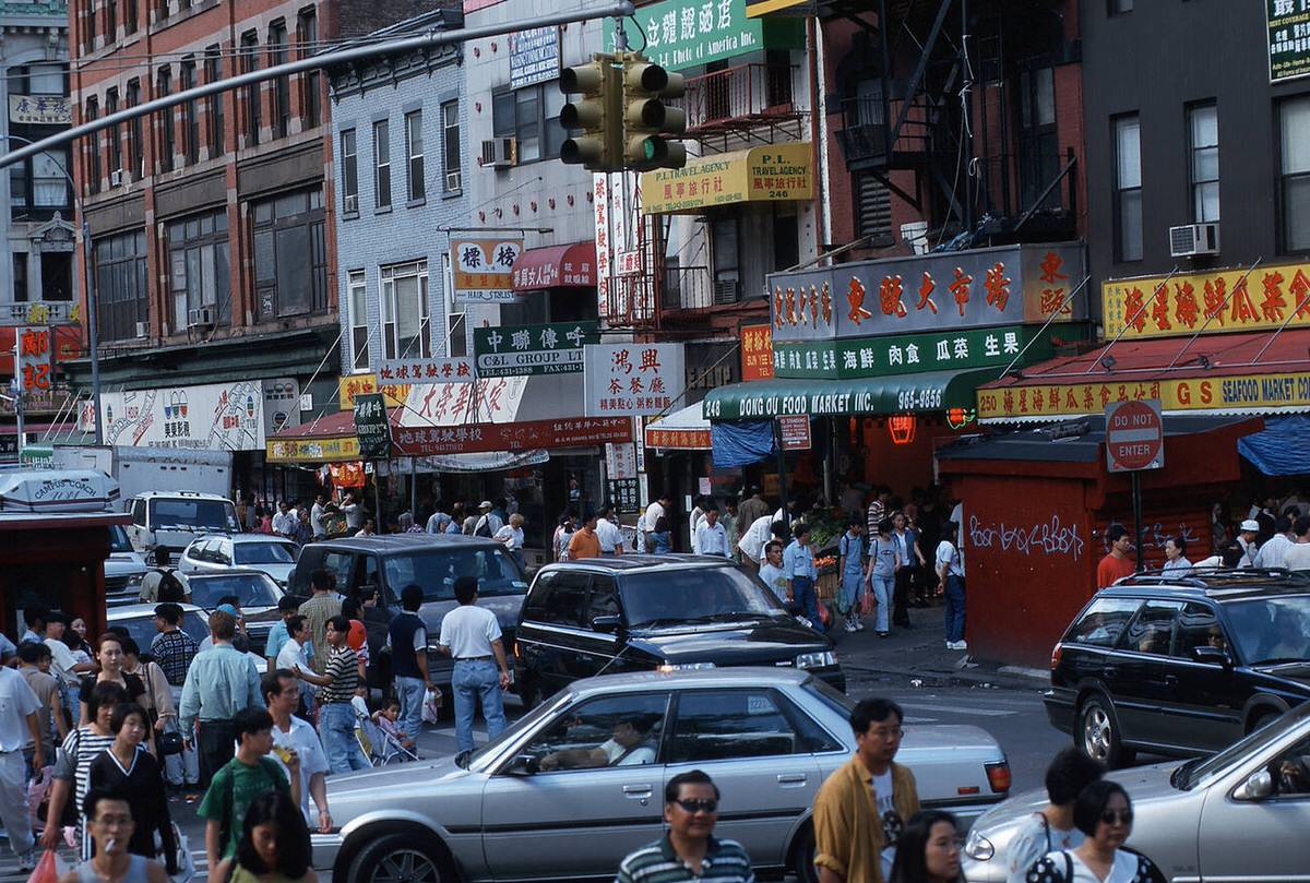 Rush Hour In Chinatown, 1999.