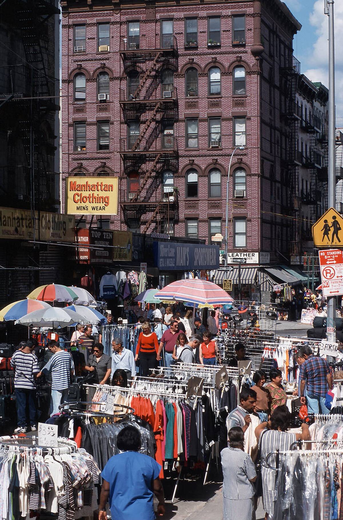 Flea Market And Clothing Market In Chinatown, 1999.