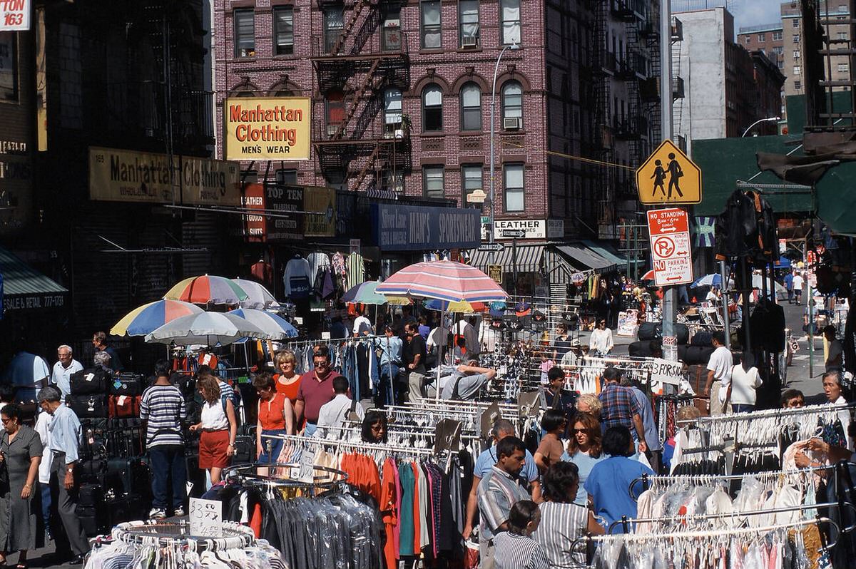 Flea Market In Chinatown, 1999.