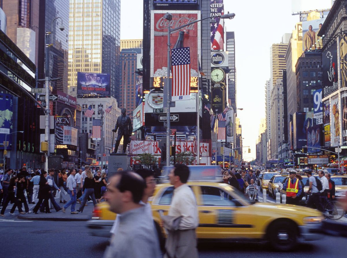 Times Square , 1999.