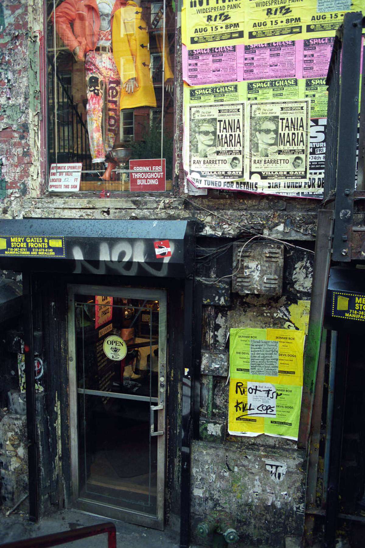 Store In Greenwich Village, 1991.