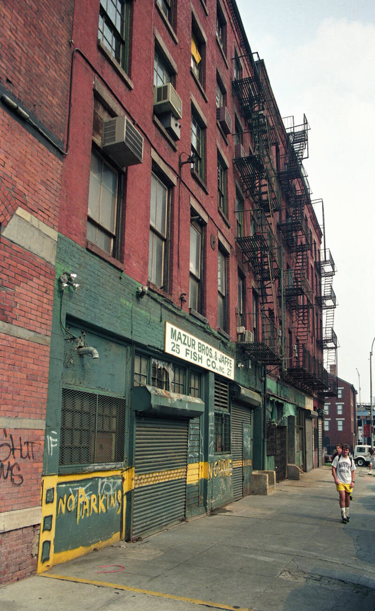 Peck Slip In Downtown Manhattan, 1991.