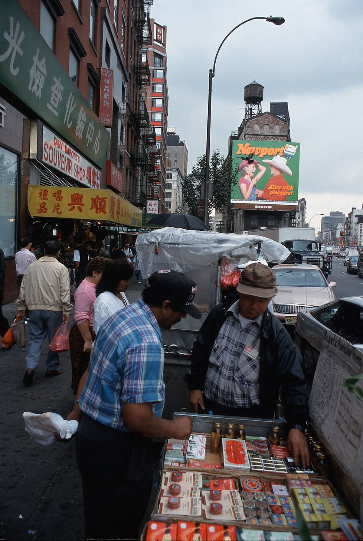 Chinese Shops On Canal Street, Chinatown, 1999.