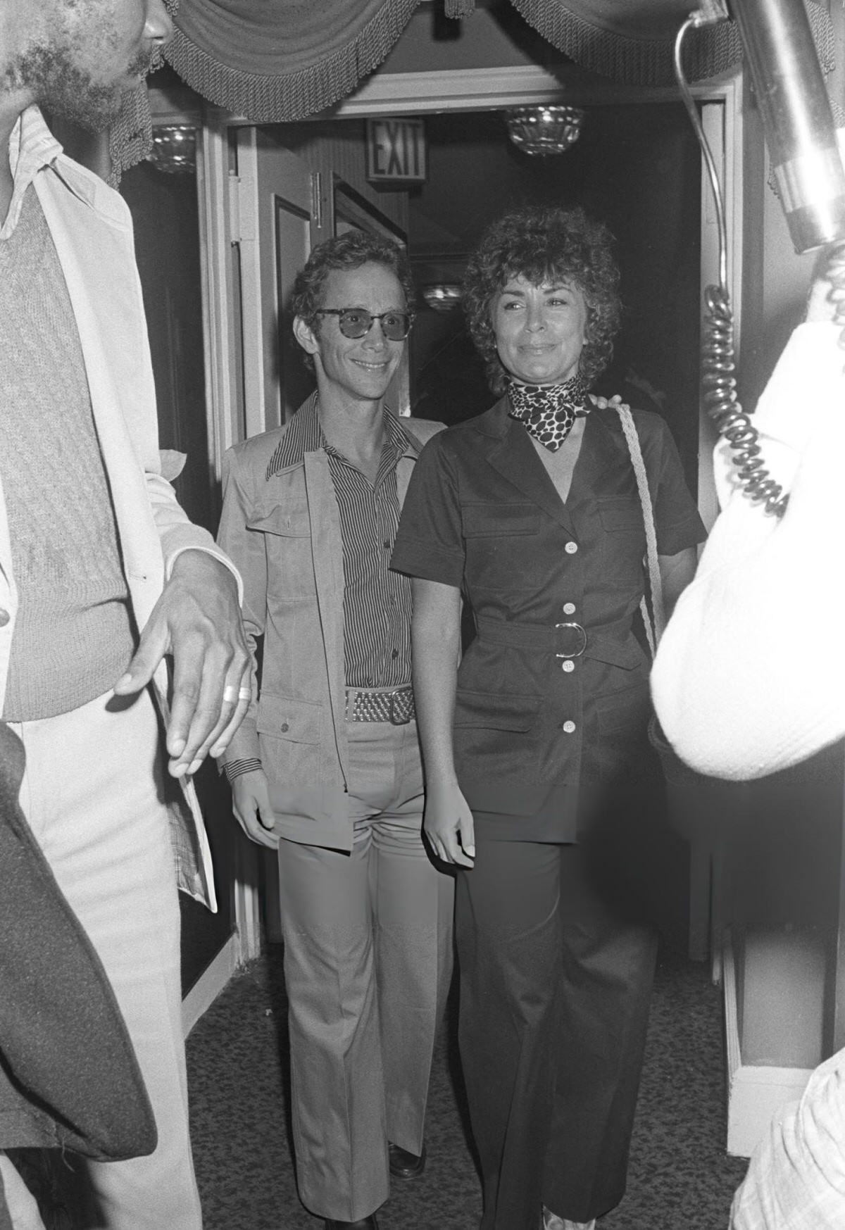 Joel Grey Attending A Party For Stevie Wonder At Delmonico'S, New York, 1974.