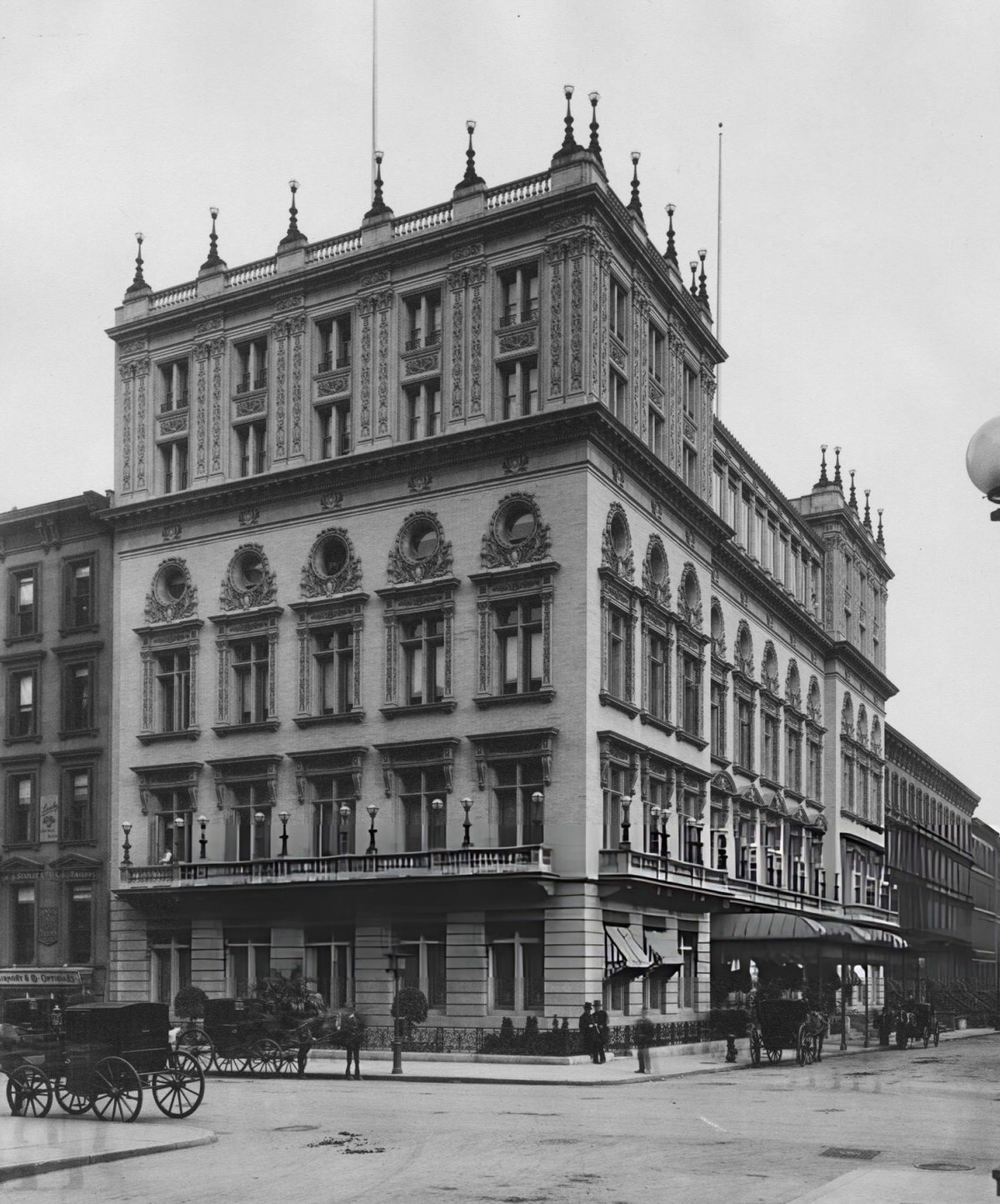 Delmonico'S At Fifth Avenue And 44Th Street, New York, 1895.